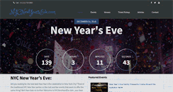 Desktop Screenshot of nycnewyearseve.com